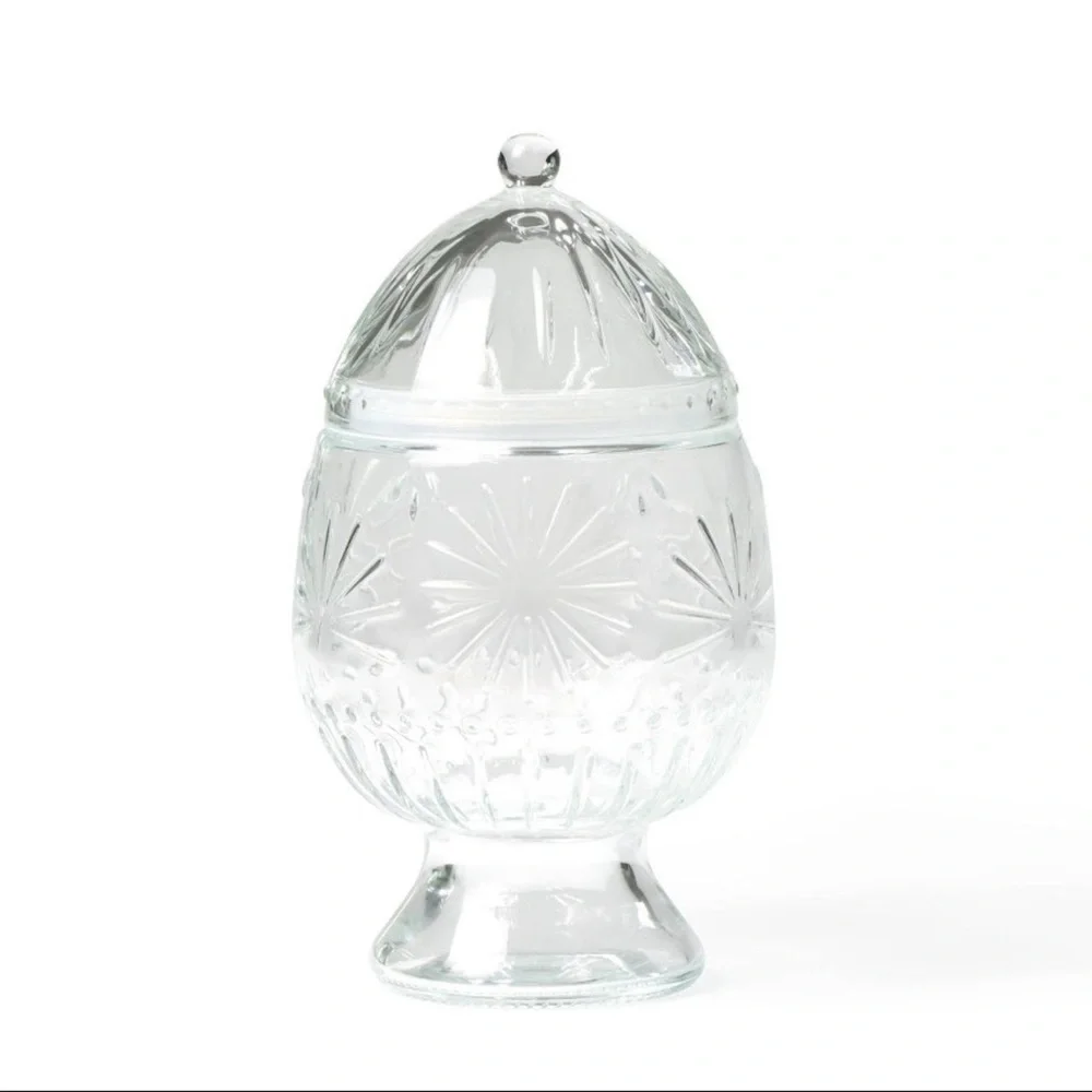 New Target Bullseye Playground Glass Egg with Lid Spring 2026 Collection